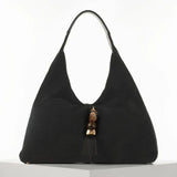Luella Grey Pandora Suede Hobo in Black