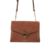 Luella Grey Peta Chain Handle Crossbody In Conker