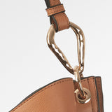 Luella Grey Phoebe Camel Molten Chain Hobo