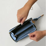 Luella Grey Ramona Large Purse In Cornflower Blue