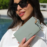 Luella Grey Ramona Large Purse In Spearmint Green