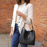 Luella Grey Romany Hobo Tote Black