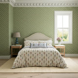 Sanderson Spring Meadow Cotton Super King Duvet Cover Set