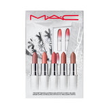 MAC Frostbitten Kiss Lustreglass Lipstick X5 - Best Sellers (Worth £120)
