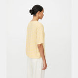 Doreann Jersey Top In Lemonade