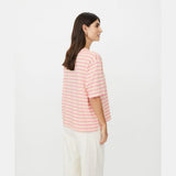 Doreann Jersey Top In Rosebloom