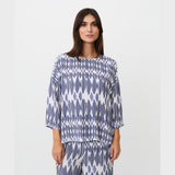 Masai Becca Top In Medieval Blue