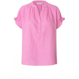 Masai Delithra Linen Top In Pink