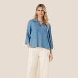 Masai Della Blouse Blue
