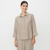 Masai Idakai Shirt Jacket In Natural
