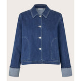 Masai Jovinia Denim Jacket in Blue Denim