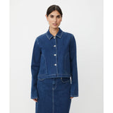 Masai Jovinia Denim Jacket in Blue Denim