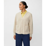 Masai Junte Teddy Fleece Jacket In Fog