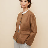 Masai Jyrona Jacket In Otter Brown