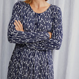 Masai Nilana Jersey Dress in Maritime Blue