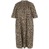 Masai Nirassa Dress In Pale Khaki Print