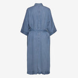 Masai Nyx Button Through Dress In Blue