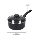 MasterClass Recycled Aluminium Milk Pan 14cm