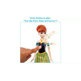 Disney Frozen Singing Anna Fashion Doll