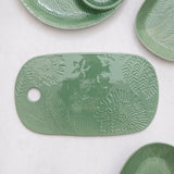 Maxwell & Williams Panama Cheese Platter in Kiwi Green