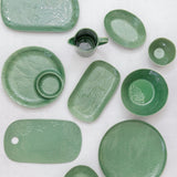 Maxwell & Williams Panama Floral Oblong Platter in Kiwi Green