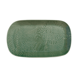 Maxwell & Williams Panama Floral Oblong Platter in Kiwi Green