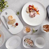 Maxwell & Williams Panama Round Platter in White