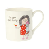 Mclaggan Mugs Rosie Made A Thing Crazy Cat Lady Mug