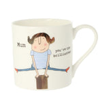 Mclaggan Mugs Rosie Made A Thing Mum You're The Brilliantest Mug