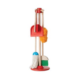 Melissa & Doug Dust, Sweep & Mop Wooden Cleaning Set
