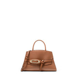 Michael Kors Cornelia MD Buckle Satchel In Luggage