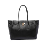 Michael Kors Hamilton Large Tote In Black