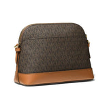 Michael Kors Jet Set Charm Dome Large Crossbody Bag in Brown/Acorn