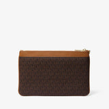Michael Kors Jet Set Charm Large Logo Wristlet Brown/Acorn