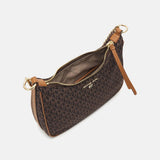Michael Kors Jet Set Charm Pouchette Crossbody Brown/Acorn
