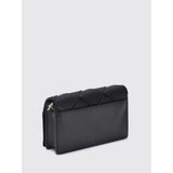 Michael Kors Jet Set Flap Chain Crossbody Bag In Blac