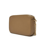 Michael Kors Jet Set Medium Camera Bag In Husk