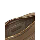 Michael Kors Jet Set Medium Camera Bag In Husk