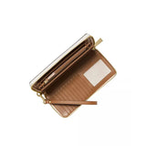 Michael Kors Jet Set Travel Continental Wallet In Vanilla