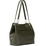 Michael Kors Kensington Large Pebbled Leather Tote Bag In Ivy