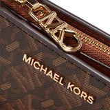 Michael Kors Md Snap Coin Billfold In Brown / luggage