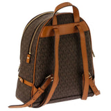Michael Kors Rhea Medium Leather Backpack In Brown