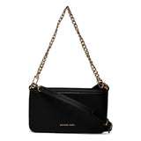 Michael Kors Small Conv Xbody Pouchette In Black