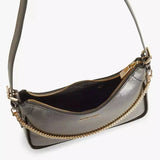 Michael Kors Wilma Leather Shoulder Bag, Black