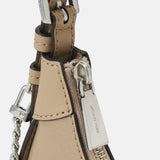 Michael Kors Wilma Medium Leather Shoulder Bag Carmel
