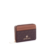 Michael Michael Kors Jet Set Charm Signature Logo SM ZA Coin Card Case
