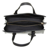 Micheal Kors Chantal Medium Pebbled Leather Satchel Black