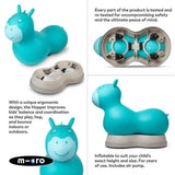 Micro Scooters Micro Ride on Space Hopper In Aqua