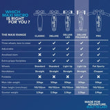 Micro Scooters Maxi Foldable LED Navy