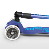 Micro Scooters Maxi Foldable LED Navy